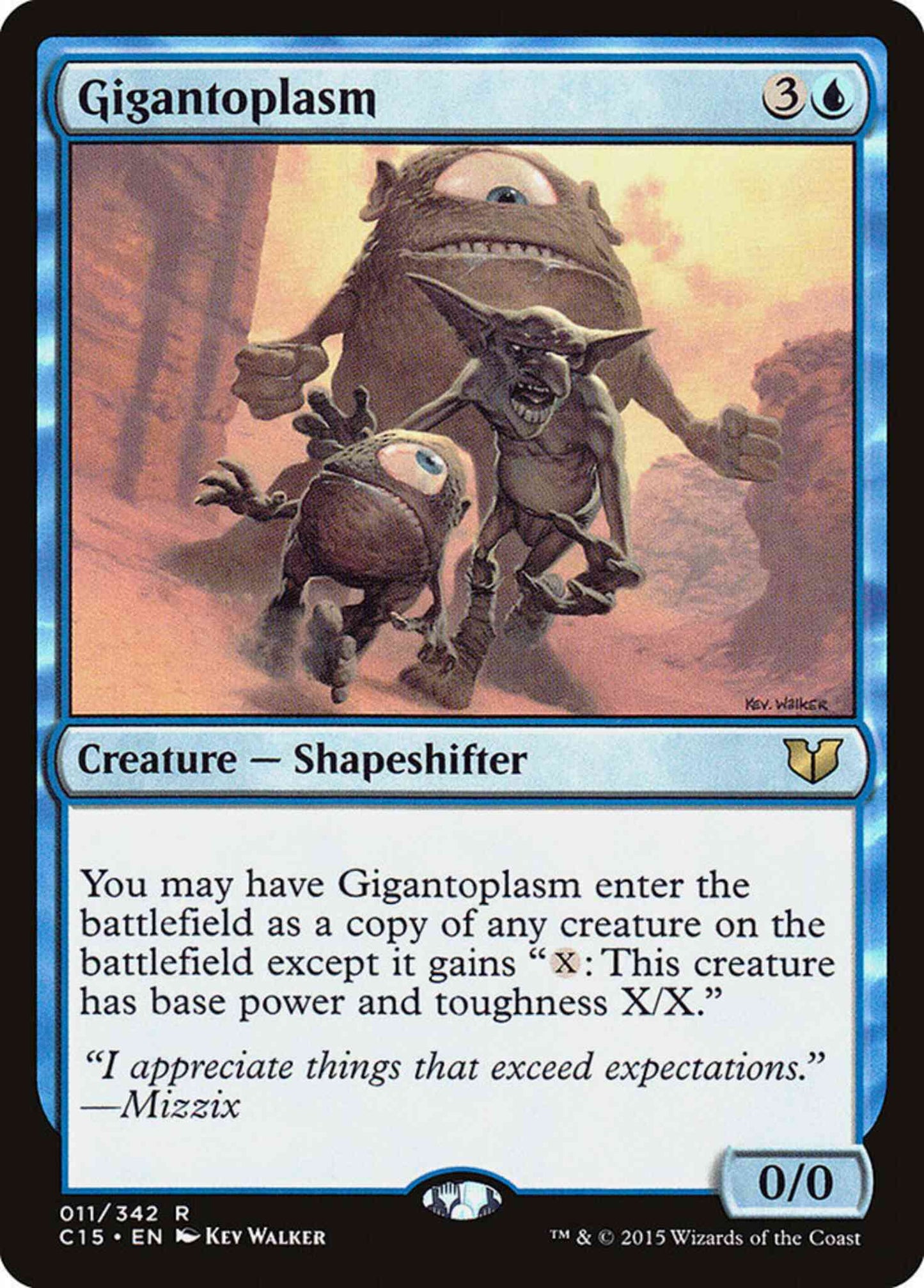 Gigantoplasm [11] [Commander 2015] [Non-Foil]
