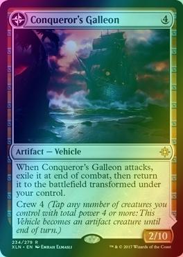 Conqueror's Galleon // Conqueror's Foothold [234] [Ixalan] [Foil]