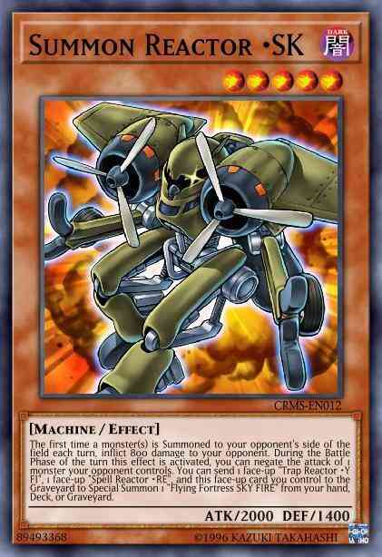 Summon Reactor SK - CRMS-EN012 - Common - 1st Edition