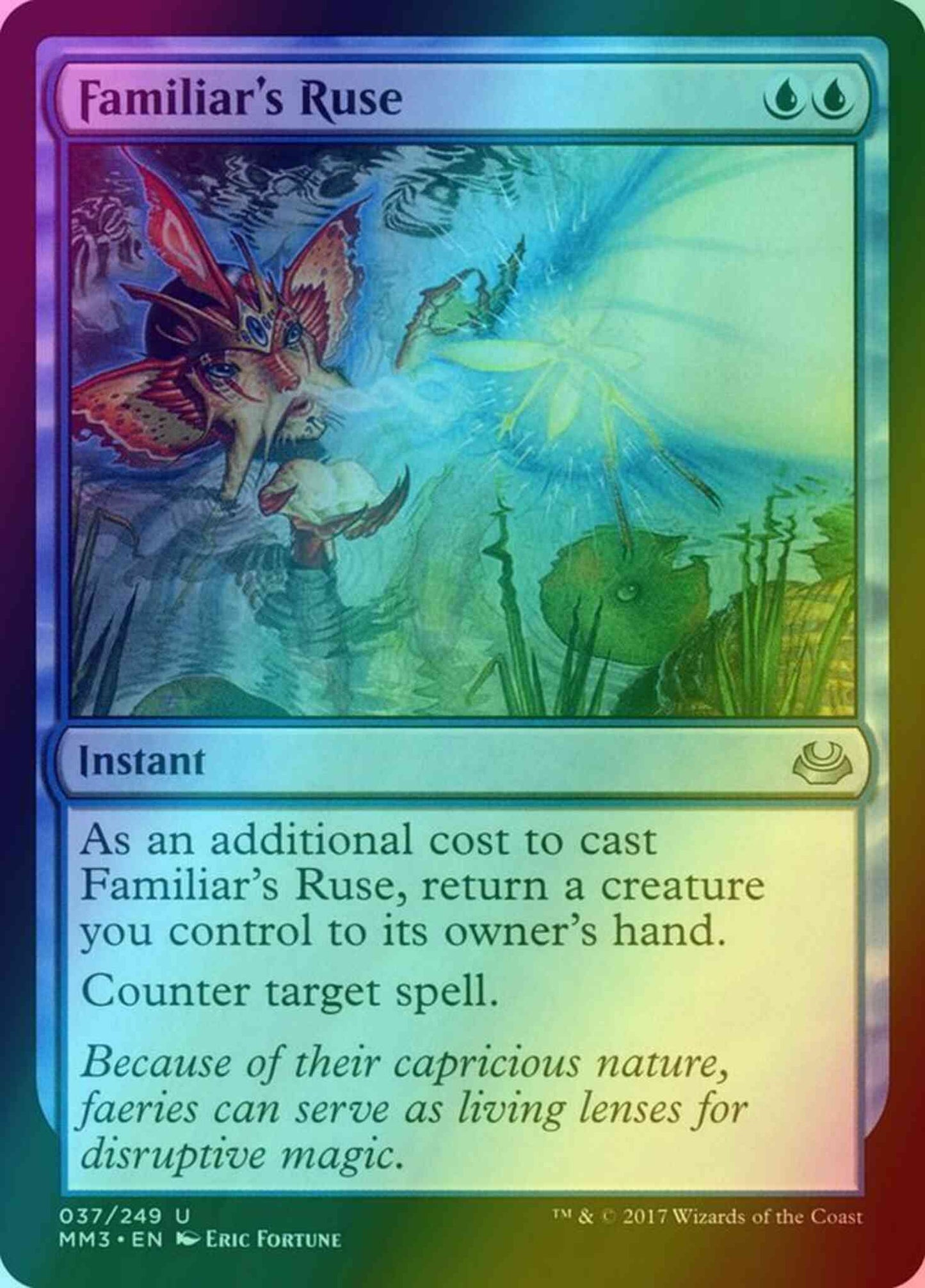 Familiar's Ruse [37] [Modern Masters 2017] [Foil]