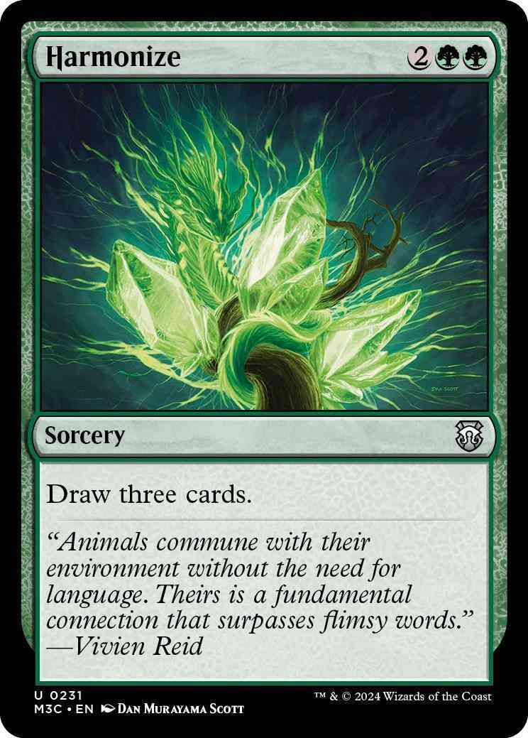 Harmonize [231] [Modern Horizons 3: Commander] [Non-Foil]