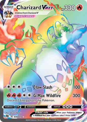 Charizard VMAX - 074/073 - Rare Secret [swsh35-074] [Secret]