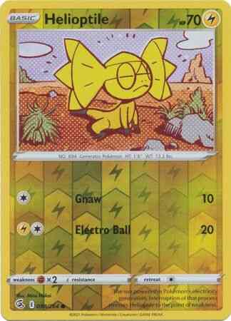 Helioptile - 098/264 - Common [SWSH8-098] [Reverse Holo]