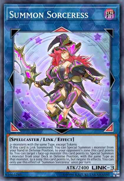 Summon Sorceress - JUMP-EN084 - Ultra Rare - Limited