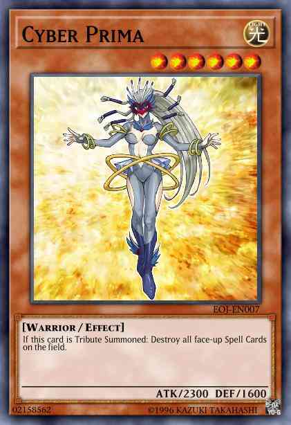 Cyber Prima - EOJ-EN007 - Ultimate Rare - 1st Edition
