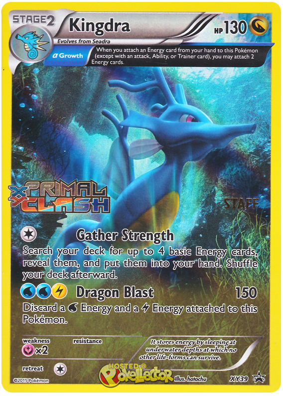 Kingdra - XY39 - Staff Promo [xyp-XY39] [Holo]