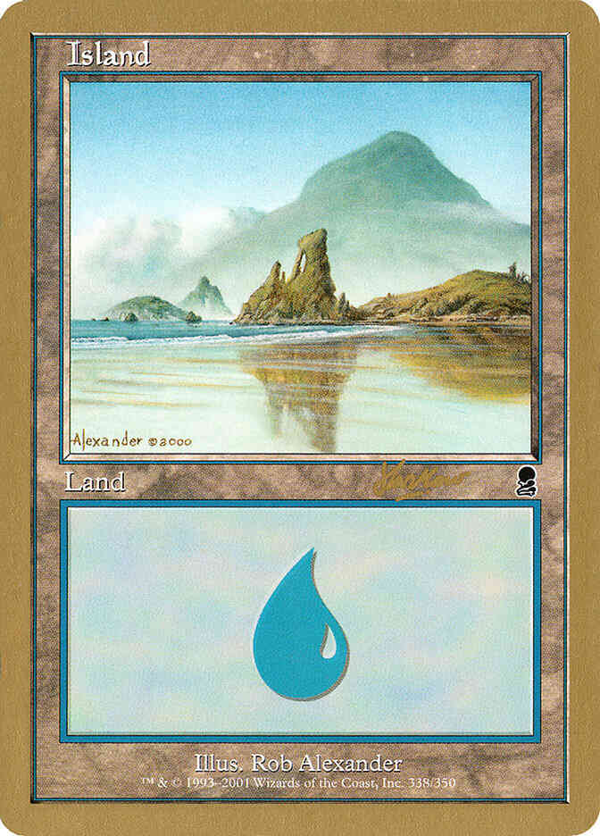 Island [shh338] [Sim Han How] [338] [World Championship Decks 2002] [Non-Foil]
