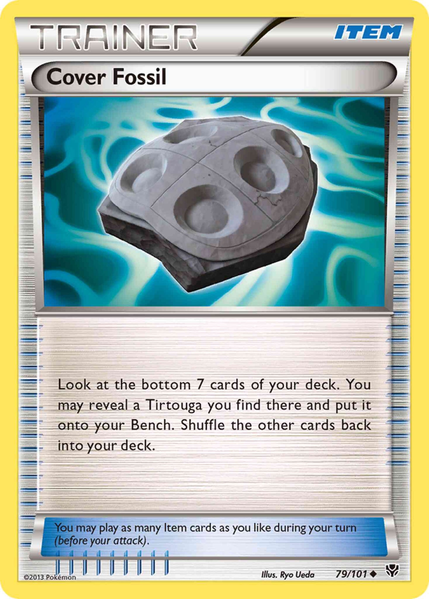 Cover Fossil - 79/101 - Uncommon [bw10-79] [Non-Holo]
