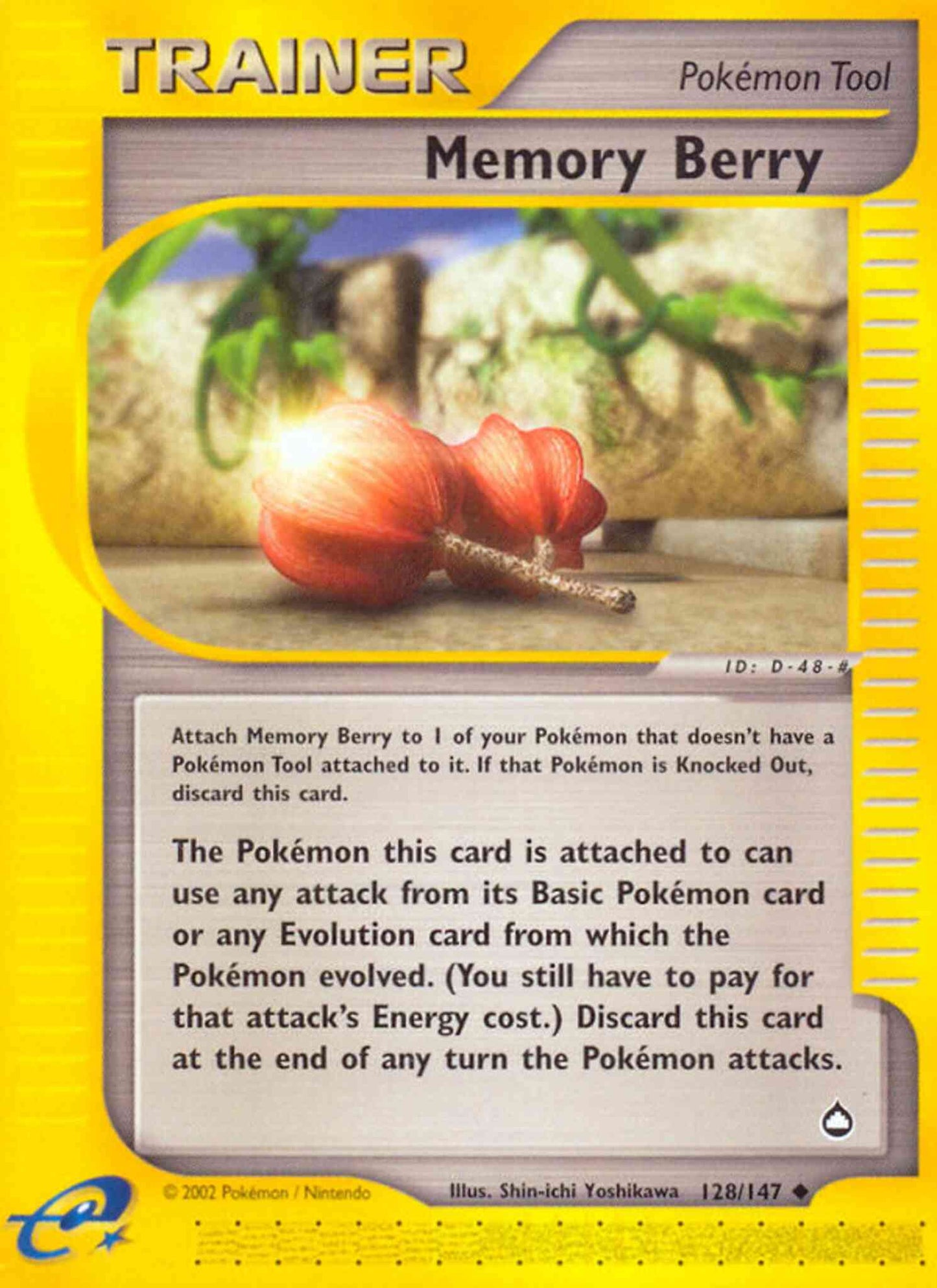 Memory Berry - 128/147 - Uncommon [ecard2-128] [Reverse Holo]