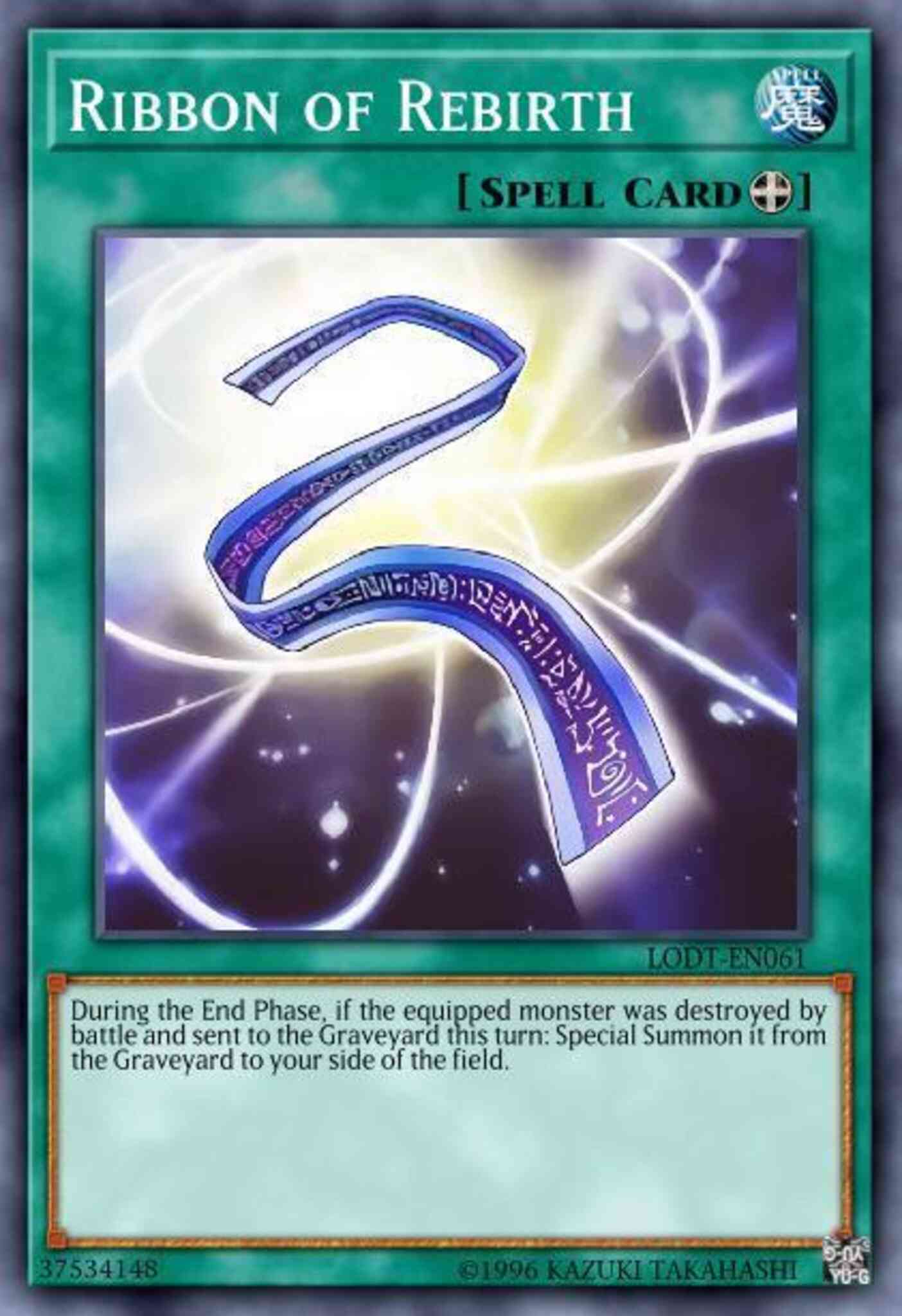 Ribbon of Rebirth - SDZW-EN030 - Common - 1st Edition