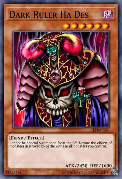Dark Ruler Ha Des - LART-EN010 - Ultra Rare - Limited