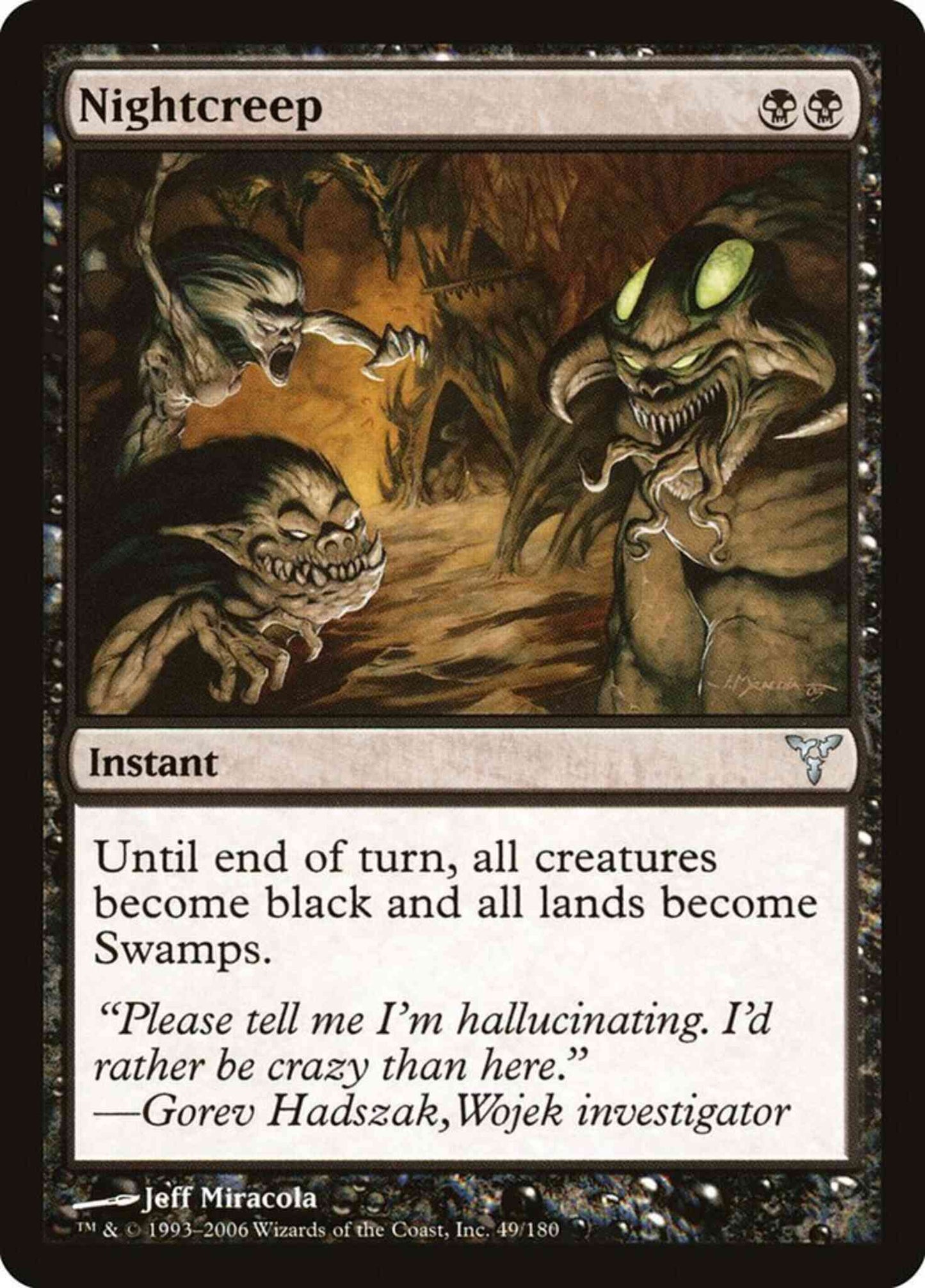 Nightcreep [49] [Dissension] [Non-Foil]