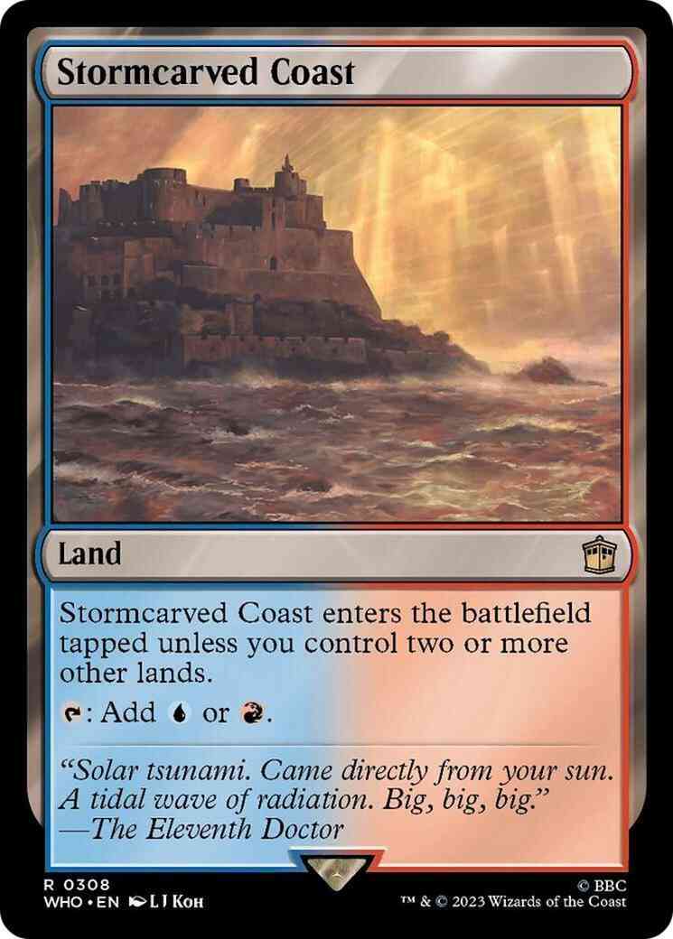 Stormcarved Coast [308] [Universes Beyond: Doctor Who] [Non-Foil]
