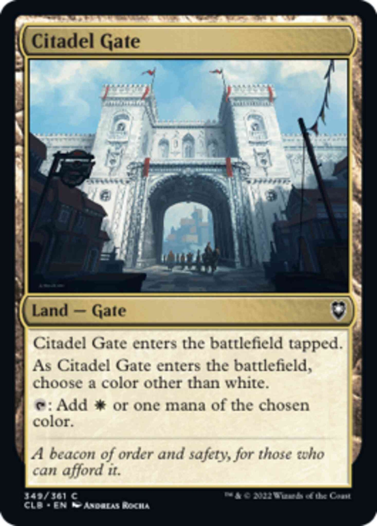 Citadel Gate [349] [Commander Legends: Battle for Baldur's Gate] [Non-Foil]