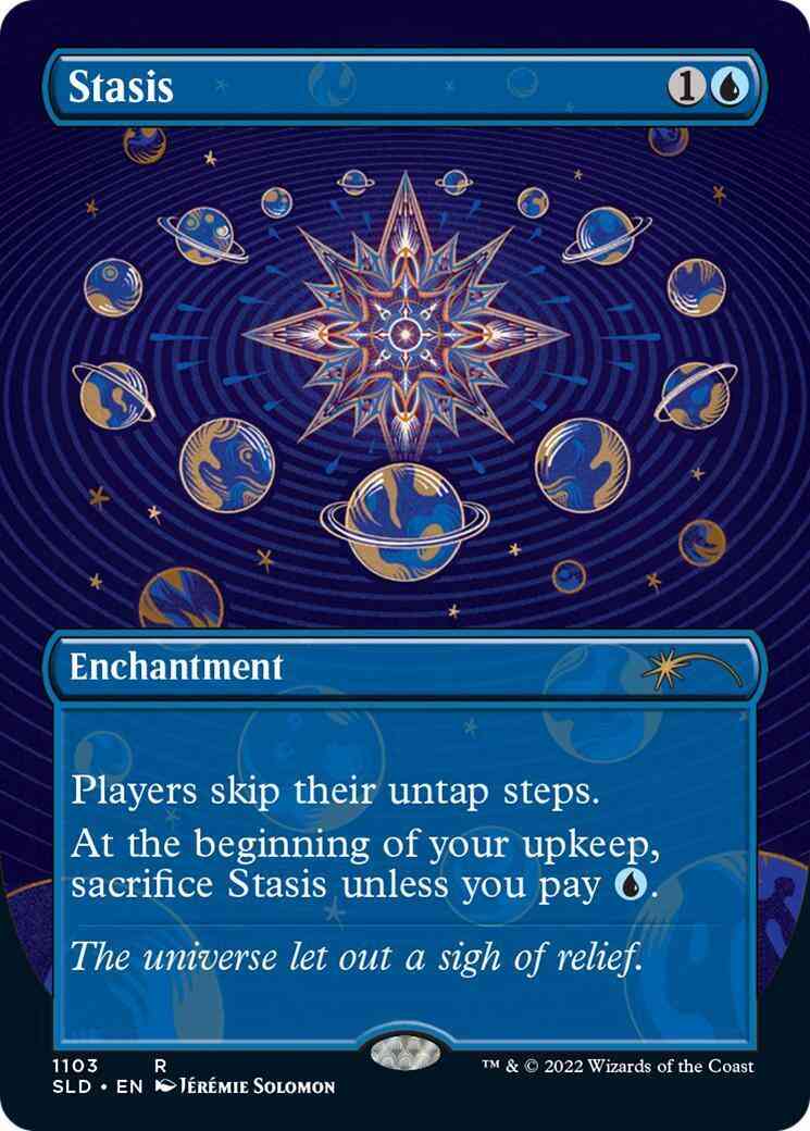Stasis [1103] [Borderless] [Space Beyond Stars] [Secret Lair Drop] [Non-Foil]