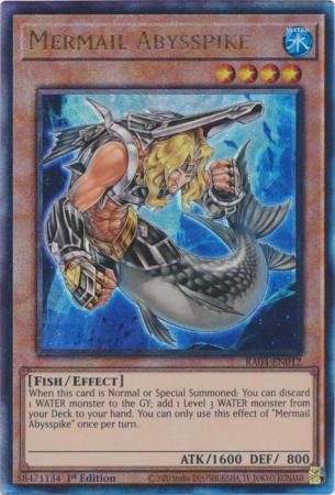 Mermail Abysspike - RA04-EN012 - Ultimate Rare - 1st Edition