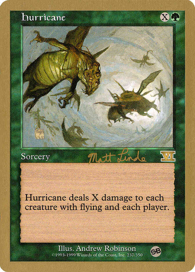 Hurricane [ml237sb] [World Championship Decks 1999] [Non-Foil]