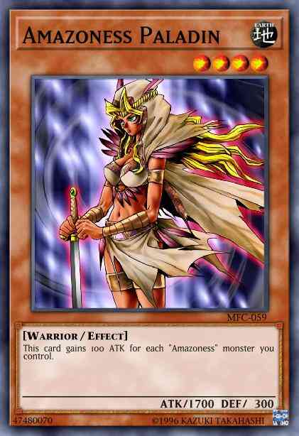 Amazoness Paladin - LCJW-EN087 - Super Rare - 1st Edition
