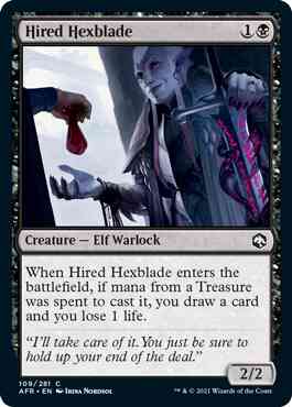 Hired Hexblade [109] [Adventures in the Forgotten Realms] [Non-Foil]