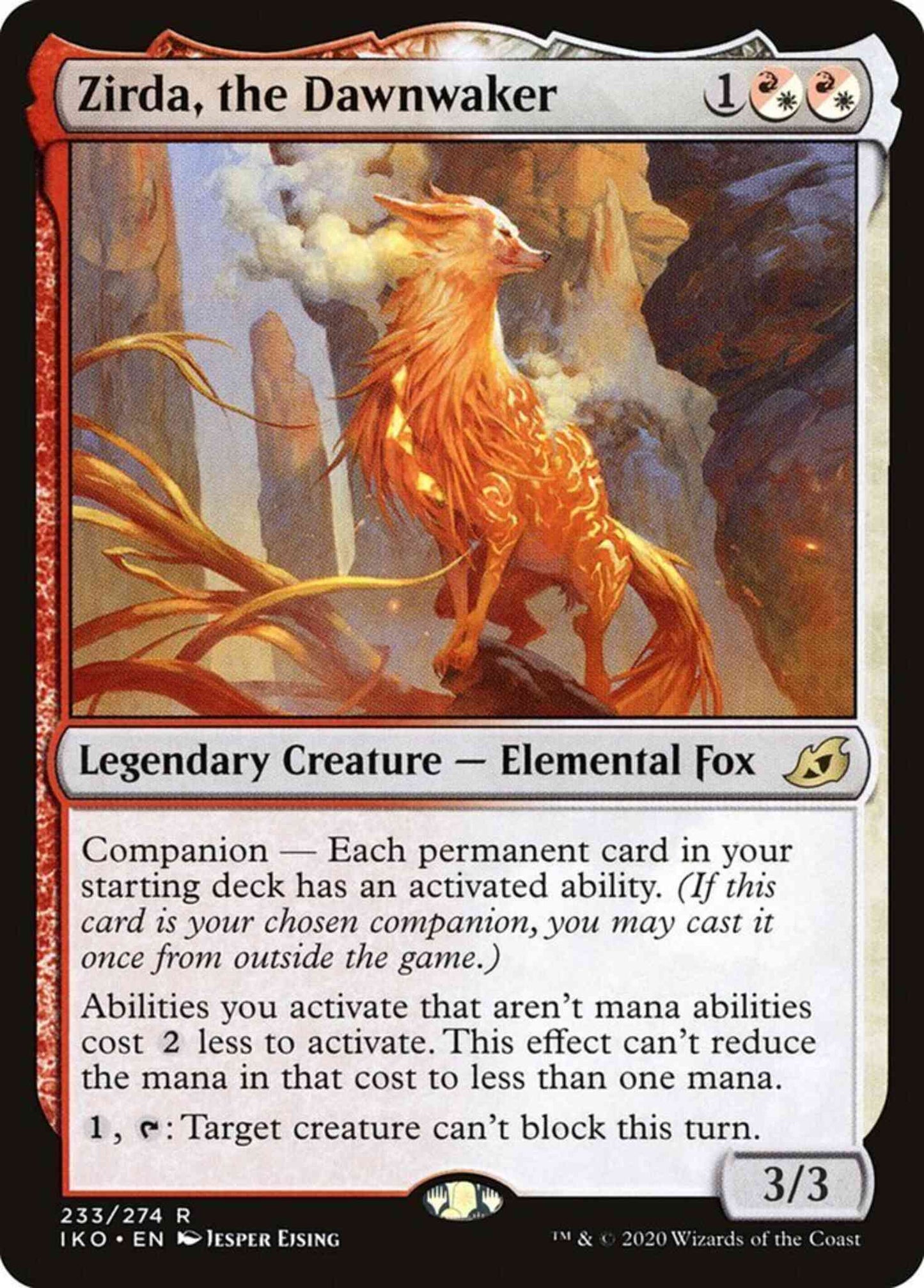 Zirda, the Dawnwaker [233] [Ikoria: Lair of Behemoths] [Non-Foil]