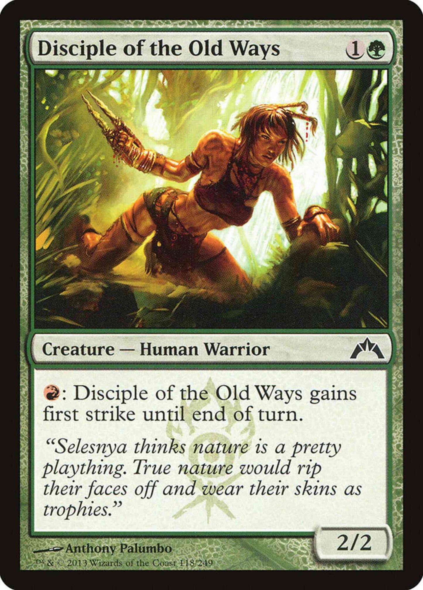 Disciple of the Old Ways [118] [Gatecrash] [Non-Foil]