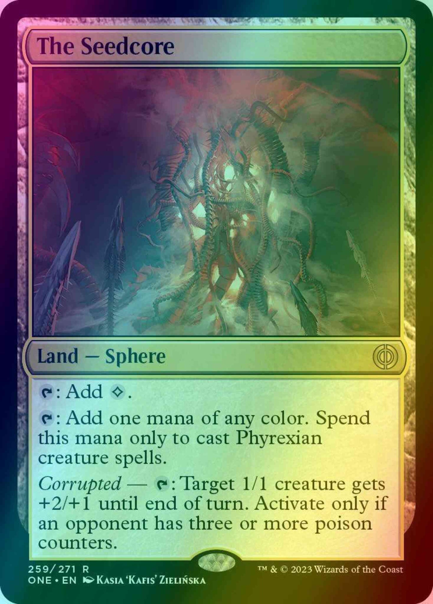 The Seedcore [259] [Phyrexia: All Will Be One] [Foil]