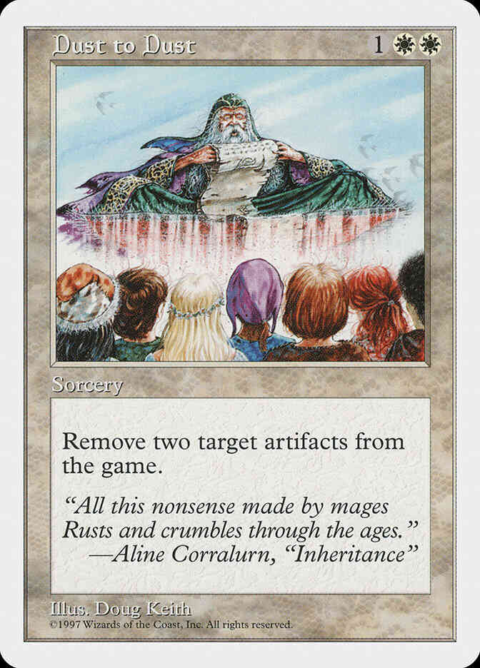 Dust to Dust [29] [Fifth Edition] [Non-Foil]