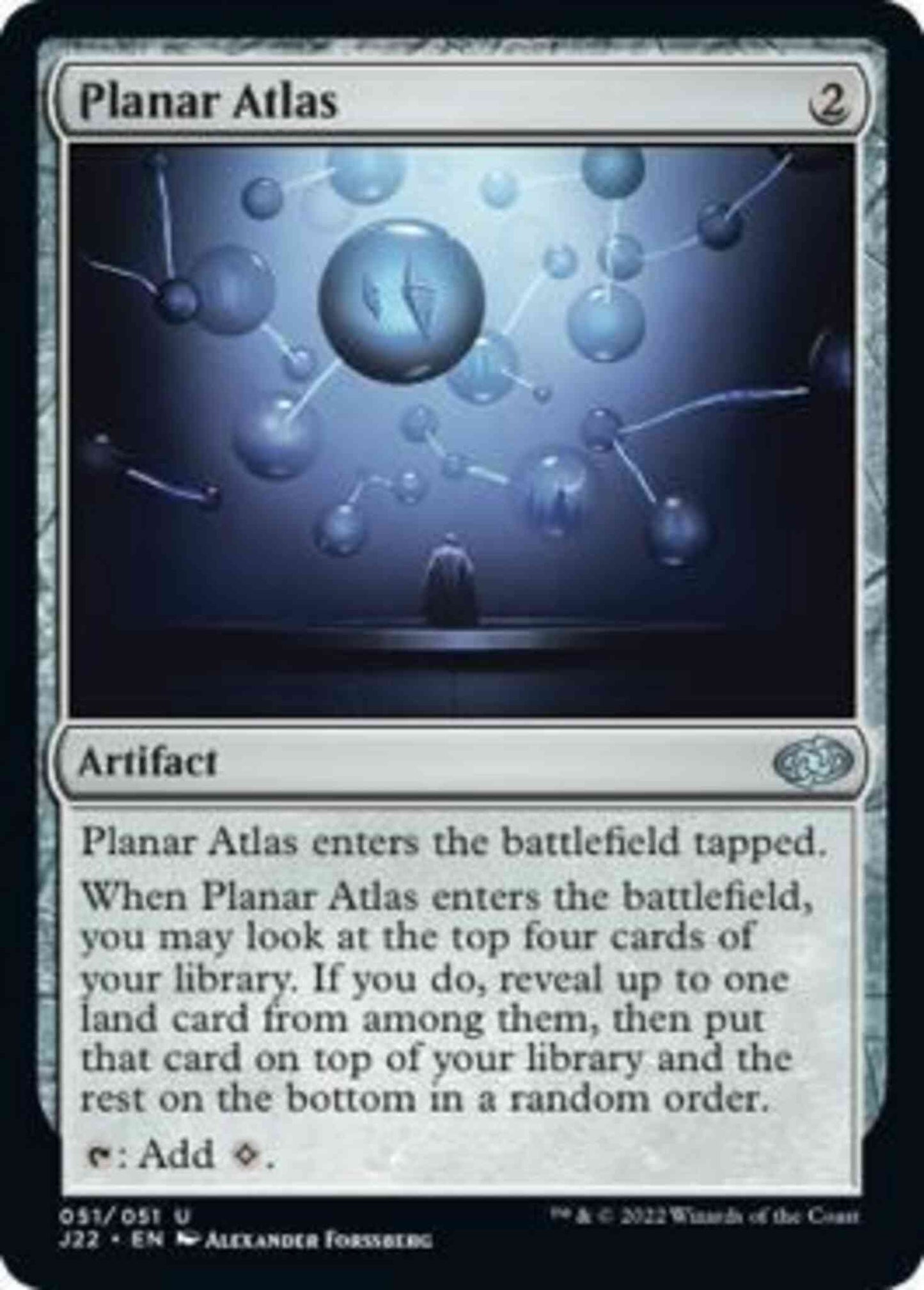 Planar Atlas [51] [Jumpstart 2022] [Non-Foil]