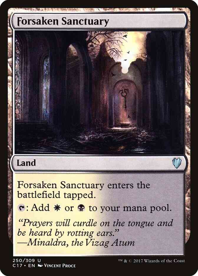 Forsaken Sanctuary [250] [Commander 2017] [Non-Foil]