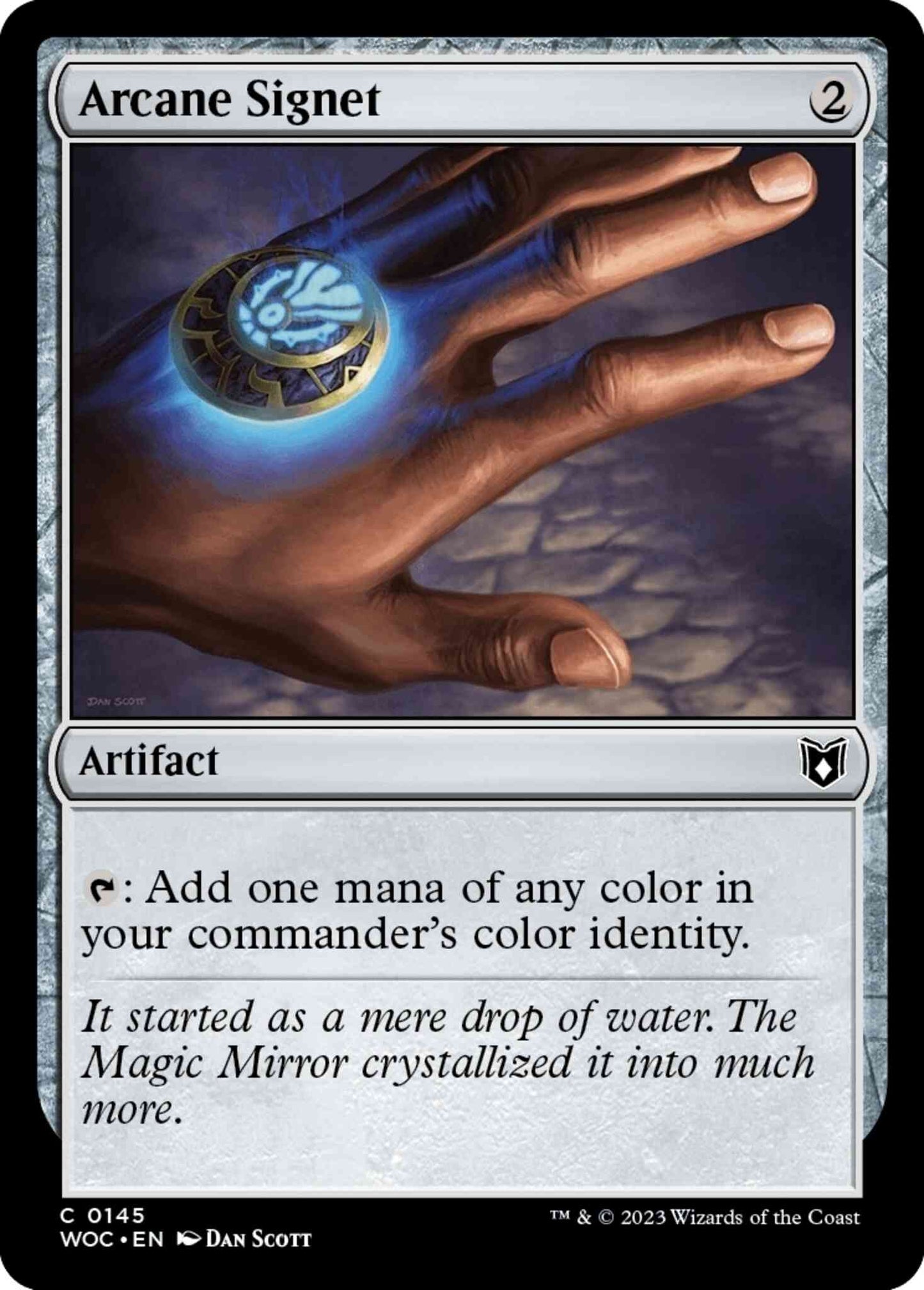 Arcane Signet [145] [Wilds of Eldraine: Commander] [Non-Foil]