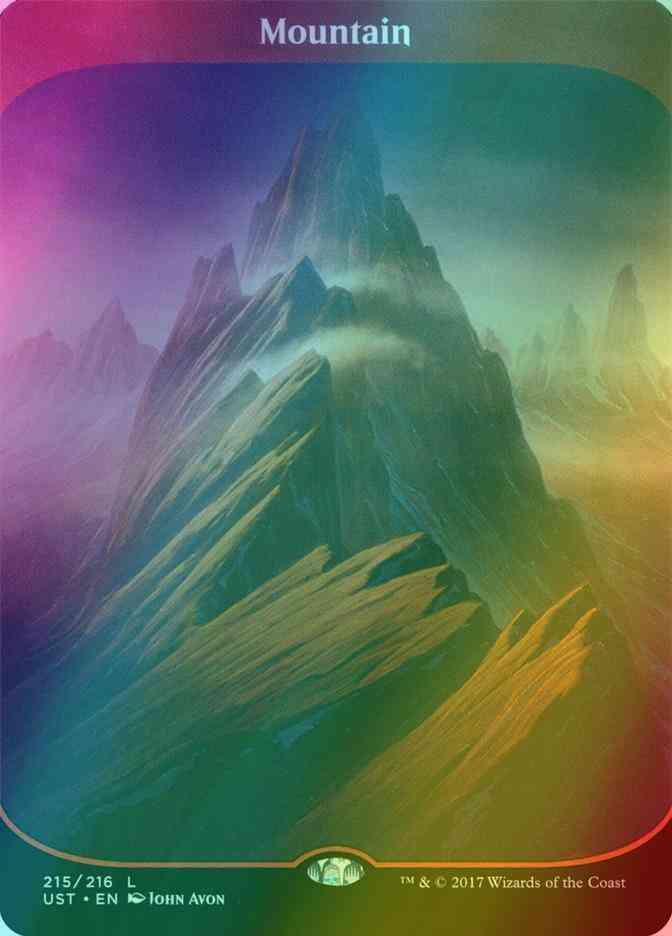 Mountain [215] [Full Art] [Unstable] [Foil]