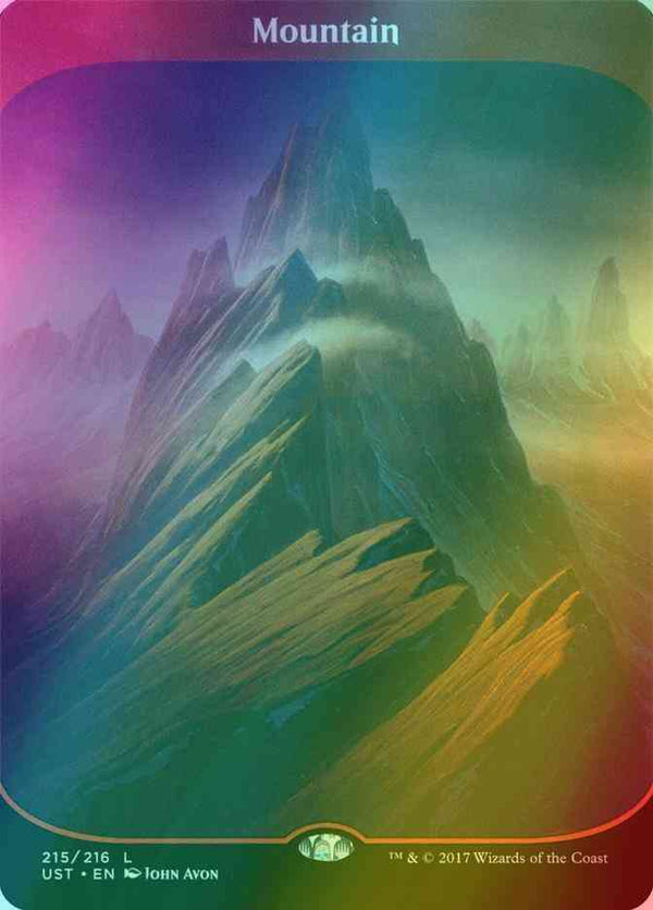Mountain [215] [Full Art] [Unstable] [Foil]