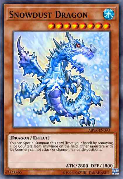 Snowdust Dragon - ABYR-EN093 - Common - Unlimited