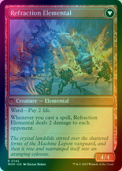 Invasion of Karsus // Refraction Elemental [146] [March of the Machine] [Foil]