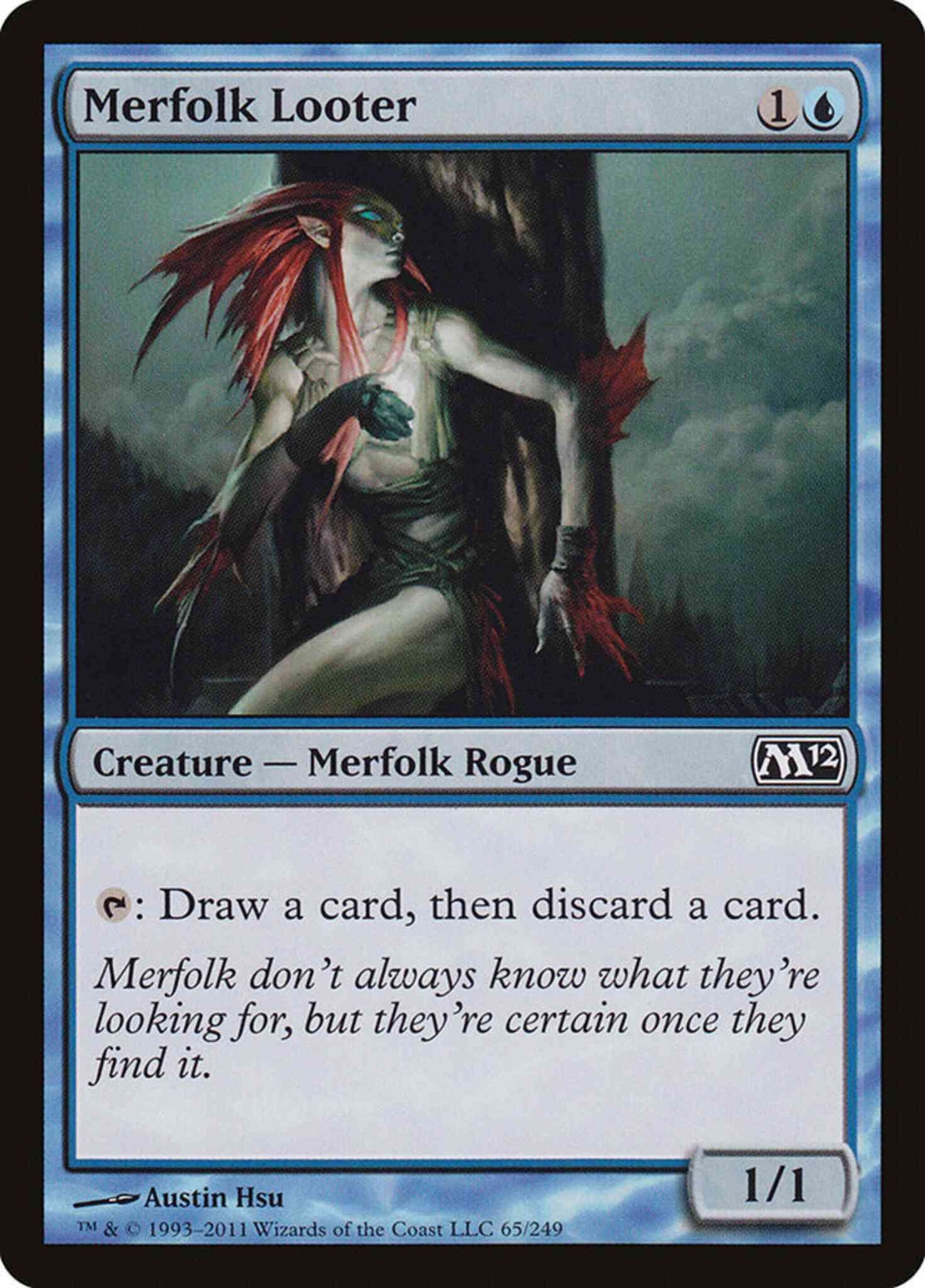 Merfolk Looter [65] [Magic 2012] [Non-Foil]