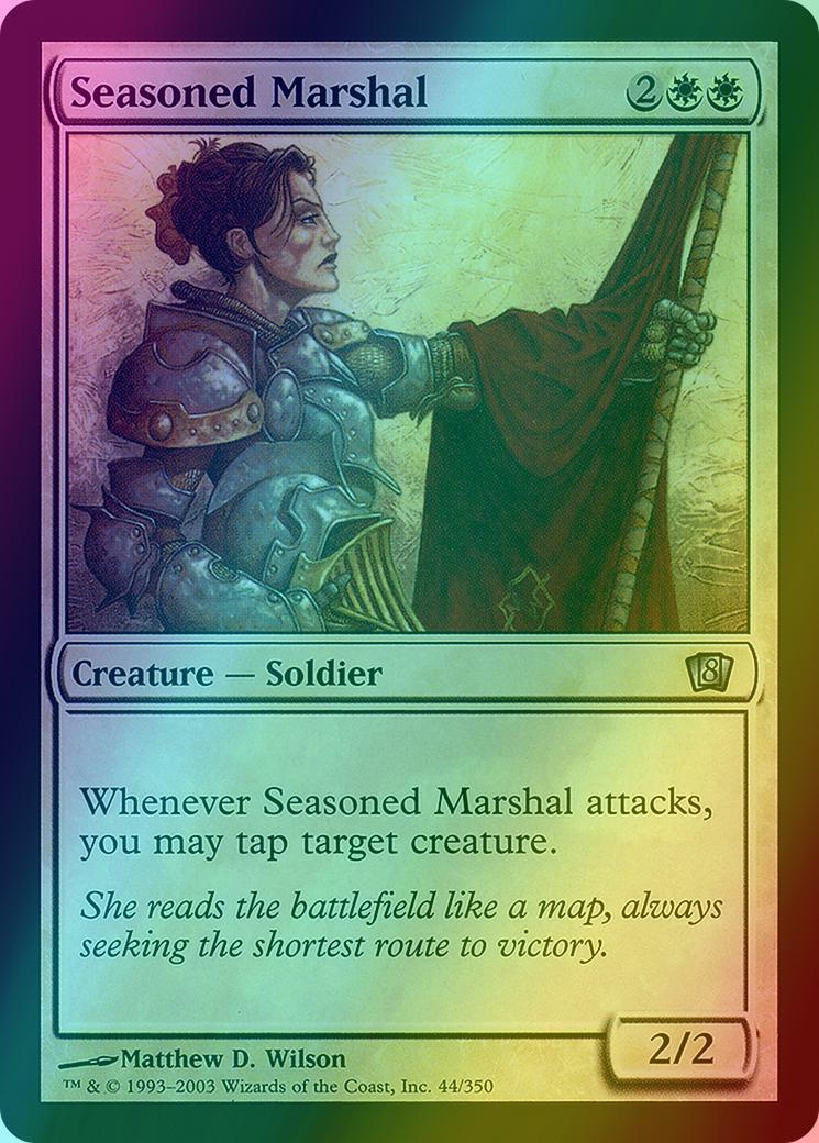 Seasoned Marshal [44x] [Eighth Edition] [Foil]