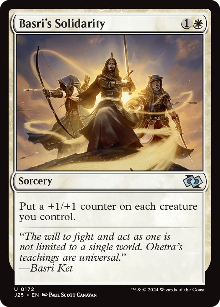 Basri's Solidarity [172] [Foundations: Jumpstart] [Non-Foil]