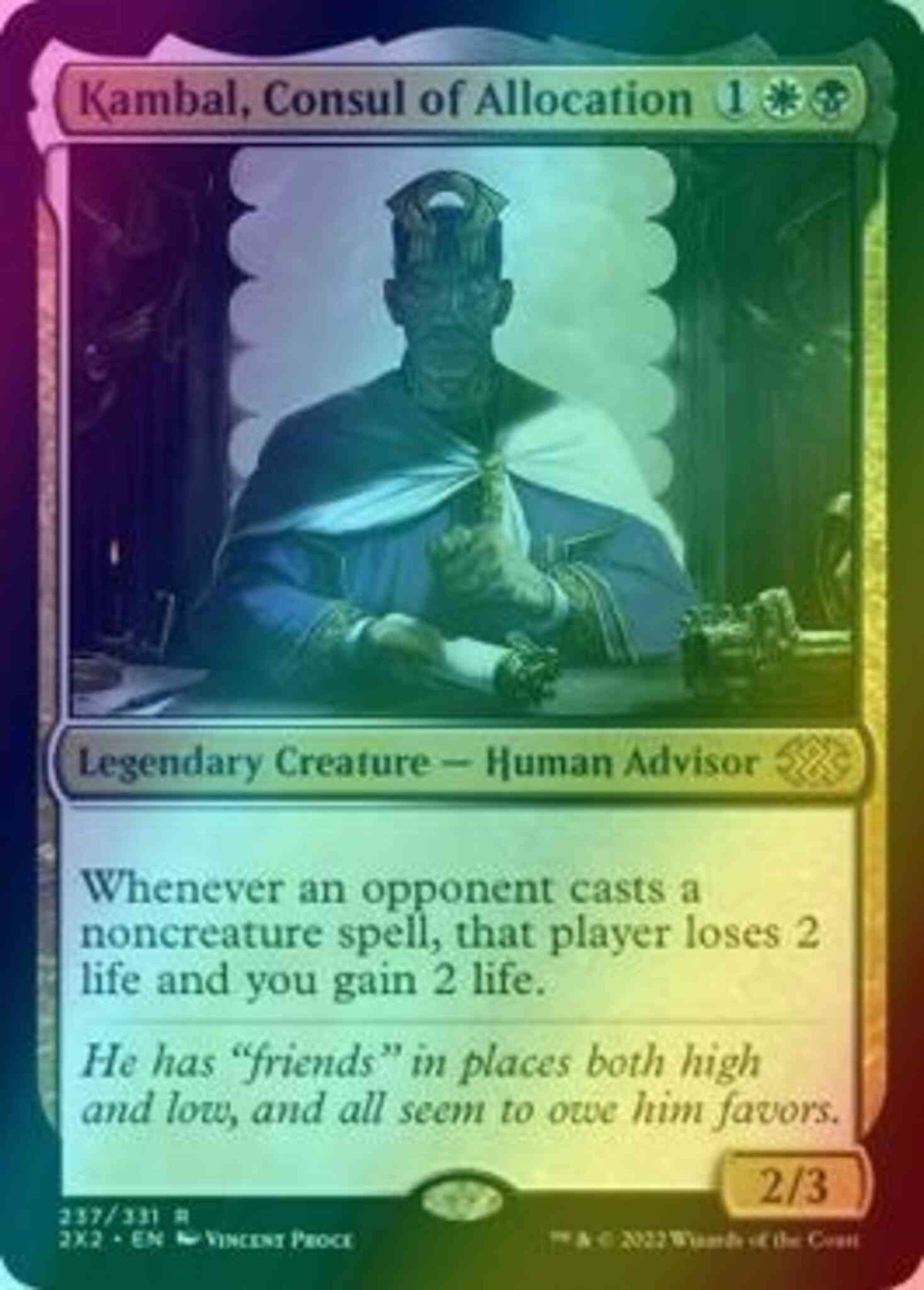 Kambal, Consul of Allocation [237] [Double Masters 2022] [Foil]