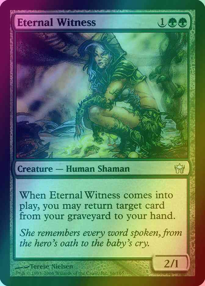 Eternal Witness [86] [Fifth Dawn] [Foil]
