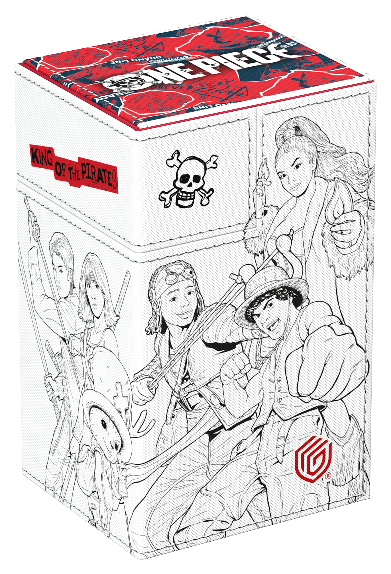 Ultimate Guard Flip'n'Tray Deck Case - 80+ - One Piece - Sketch