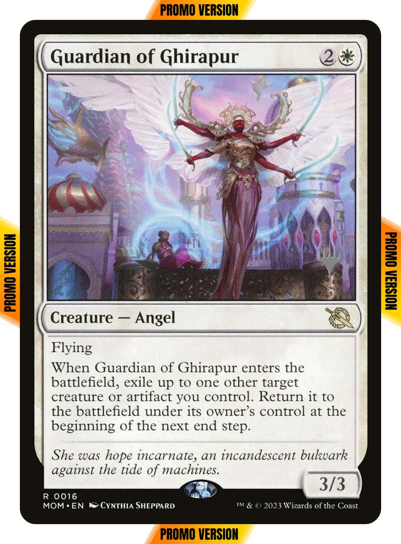 Guardian of Ghirapur [16p] [Promo Pack] [March of the Machine: Promos] [Non-Foil]