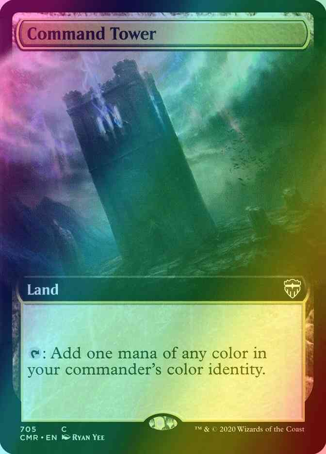 Command Tower [705] [Extended Art] [Commander Legends] [Foil]