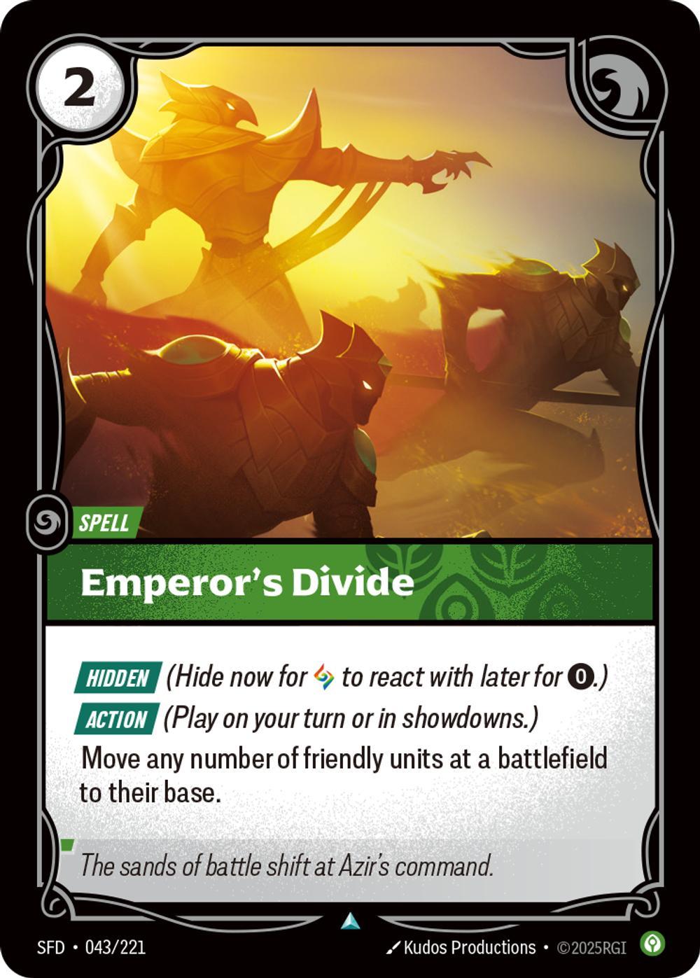 Emperor's Divide - 043/221 [Spiritforged] [Non-Foil]