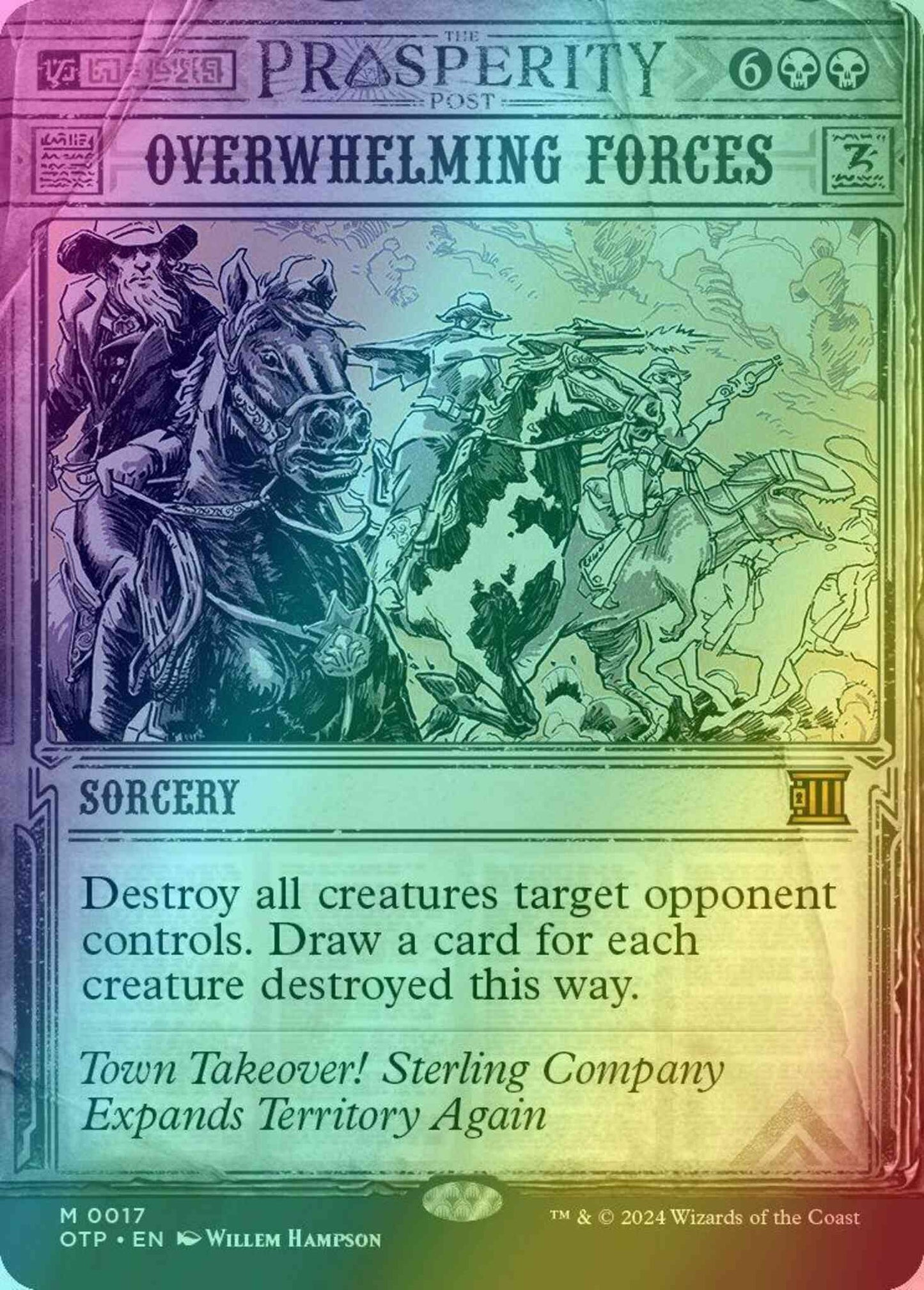 Overwhelming Forces [17] [Breaking News Showcase] [Breaking News] [Foil]