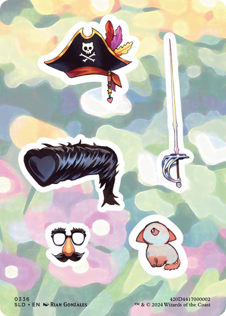 Sticker sheet [0336] [Pick 'Em And Stick 'Em] [Secret Lair Drop] [Non-Foil]