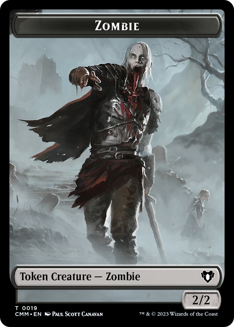 Rat Token (17) // Zombie Token (19) [Commander Masters: Tokens] [Non-Foil]