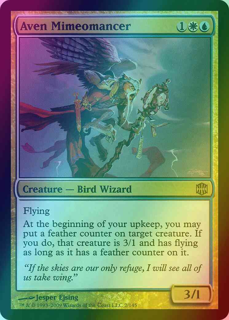 Aven Mimeomancer [2] [Alara Reborn] [Foil]