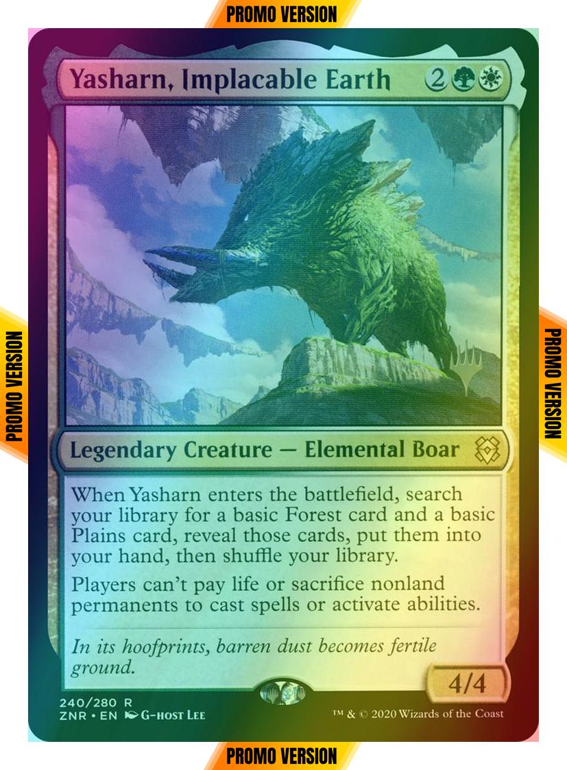 Yasharn, Implacable Earth [Promo Pack] [240p] [Zendikar Rising Promos] [Foil]