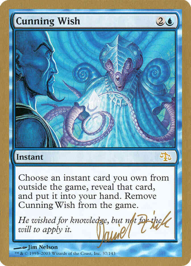 Cunning Wish [dz37] [World Championship Decks 2003] [Non-Foil]