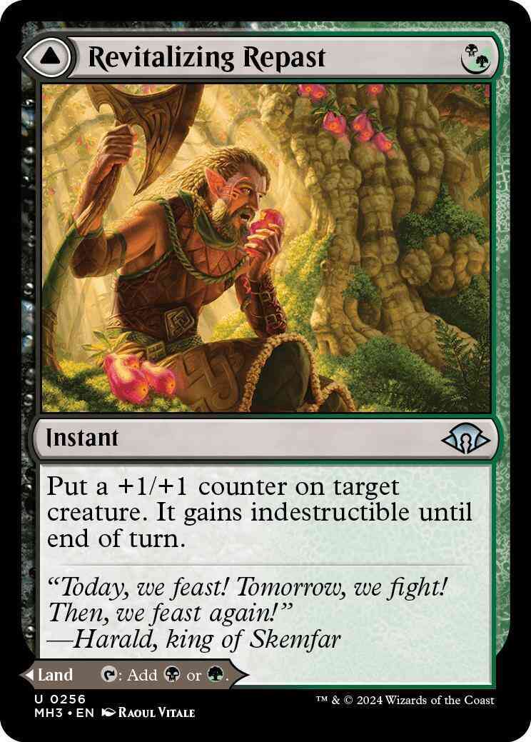 Revitalizing Repast // Old-Growth Grove [256] [Modern Horizons 3] [Non-Foil]